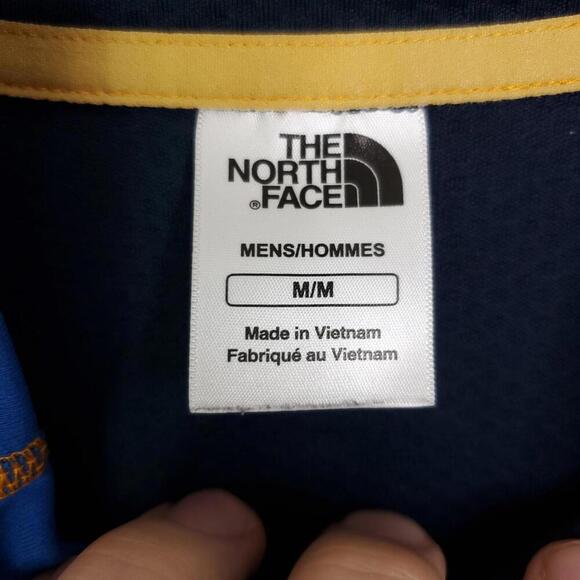 North Face Jacket Mens Size M Vapor Wick Quarter Zip Popover Running Active - Picture 6 of 10